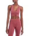 Alo Yoga Wild Thing Low-impact Sports Bra In Mars Clay