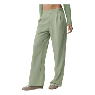 Alo Yoga (wmns) Alo Suit Up Trouser Regular 'dune Grass' In Multi