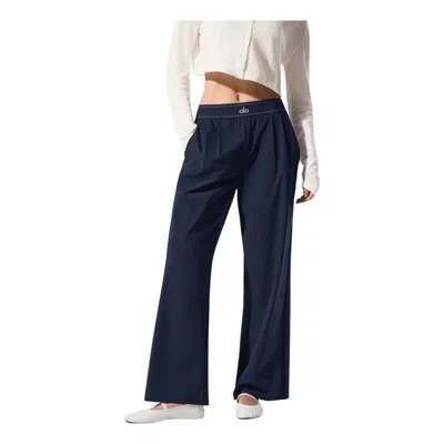 Alo Yoga (wmns) Alo Suit Up Trouser Regular 'navy' In Multi