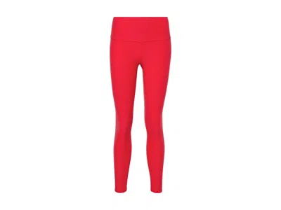 Pre-owned Alo Yoga Women's  7/8 Highwaist Airlift Legging In Red