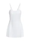 Alo Yoga Women's Alosoft Courtside Tennis Dress In White
