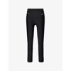 Alo Yoga Rebel Mesh-trimmed Airlift Leggings In Black