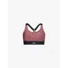 Alo Yoga Suit Up Airlift Sports Bra In Red
