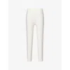 Alo Yoga Womens Ivory Alo Airlift 7/8 High-waisted Stretch-woven Leggings