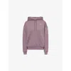 Alo Yoga Womens  Accolade Kangaroo-pocket Cotton-blend Hoody In Raisinette