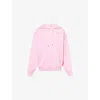 Alo Yoga Womens Sweet Pink Accolade Kangaroo-pocket Cotton-blend Hoody