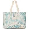 Aloha Collection Areca Holo Holo Reversible Water Resistant Tyvek® Tote In Green