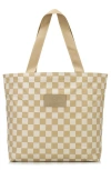 Aloha Collection Shade Day Tripper Water Resistant Tyvek® Tote In Creme/dune