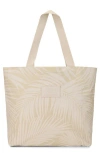 Aloha Collection Day Tripper Areca Water Resistant Tyvek® Tote In Multi
