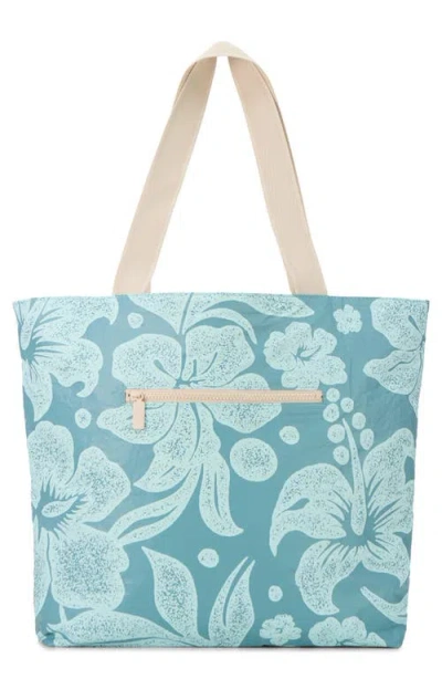 Aloha Collection Day Tripper Breezy Water Resistant Tyvek® Tote In Blue