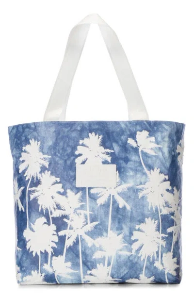 Aloha Collection Day Tripper Coco Palms Water Resistant Tote In Multi
