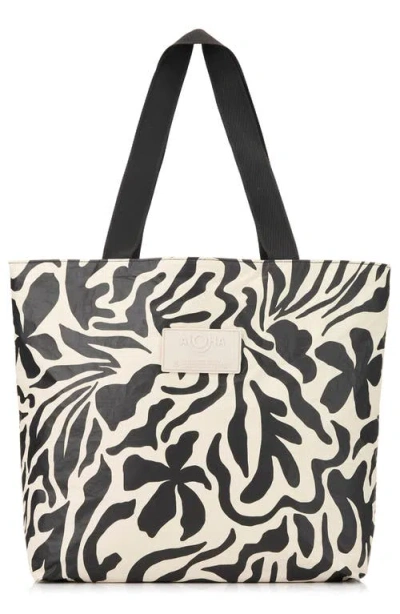 Aloha Collection Day Tripper Float Water Resistant Tote In Multi
