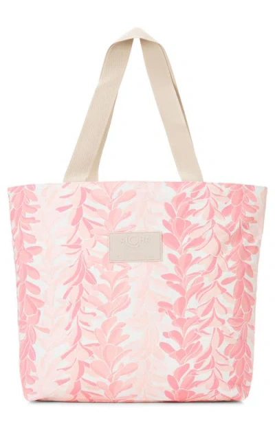Aloha Collection Day Tripper Lei Stand Water Resistant Tyvek® Tote In Multi
