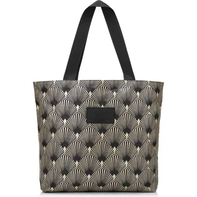 Aloha Collection Day Tripper Malu Water Resistant Tyvek® Tote In Glow/black