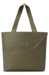 Aloha Collection Day Tripper Monochrome Water Resistant Tyvek® Tote In Green