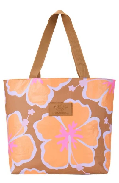 Aloha Collection Day Tripper Pua Waikiki Water Resistant Tyvek® Tote