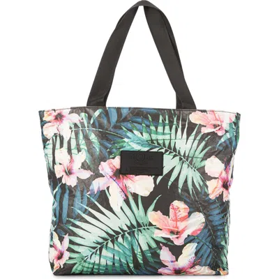Aloha Collection Hibiscus Palm Day Tripper Water Resistant Tyvek® Tote