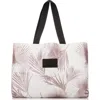 Aloha Collection Holo Holo Reversible Tote Bag In Gold