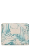 Aloha Collection Mid Areca Water Resistant Tyvek® Zip Pouch