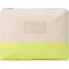 Aloha Collection Mid Dipped Water Resistant Tyvek® Zip Pouch In Neutral
