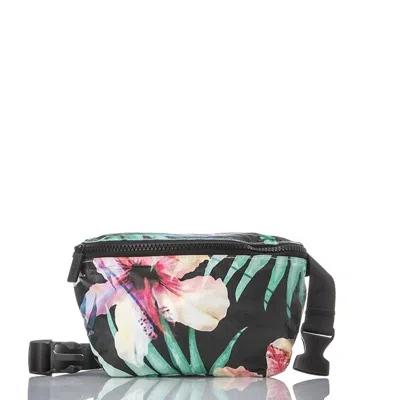 Aloha Collection Mini Hip Pack In Hibiscus Palm In Multi