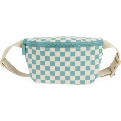 Aloha Collection Mini Petite Check Water Resistant Tyvek® Belt Bag