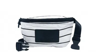 Aloha Collection Women's Hip Pack Bag In Striped In Blue
