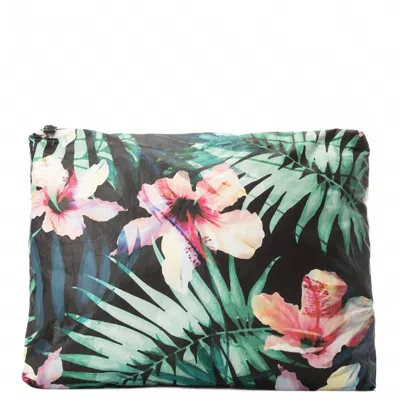 Aloha Collection Women's Max Floral Pouch In With Love From Paradise / Hibiscus Palm In Multi
