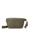 Aloha Collection Women's Monochrome Mini Hip Bag In Olive In Green