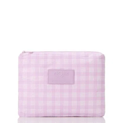 Aloha Collection Women's Palaka Mid Pouch Organizer In Lavande In Multi