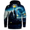 Aloha From Deer Blue Night Hoodie In Blue