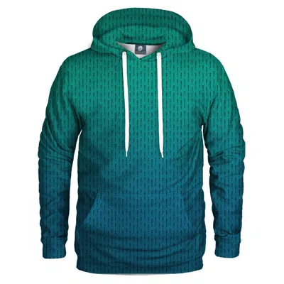 Aloha From Deer Green / Blue Phthalo Anti-social Hoodie In Green/blue