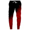 Aloha From Deer Men's Black / Red Bloodshot Sweatpants In Black/red