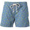 Aloha From Deer Men's Blue Banana Heaven Swimming Shorts In Blue