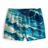 Aloha From Deer Men's Blue Surfers Swimming Shorts In Blue