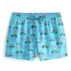 Aloha From Deer Men's Blue Vespa Flamingo Swimming Shorts In Blue
