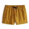 Aloha From Deer Men's Brown Three Wise Monkeys Swimming Shorts In Brown