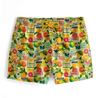 Aloha From Deer Men's Citrus Fruits Swimming Shorts