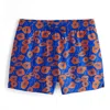 Aloha From Deer Men's Flora Blue Swimming Shorts In Blue