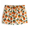 Aloha From Deer Men's Neutrals / Yellow / Orange Oranges Madness Swimming Shorts In Yellow/orange
