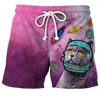 Aloha From Deer Men's Pink / Purple Oh Noes! Swimming  Shorts In Pink/purple