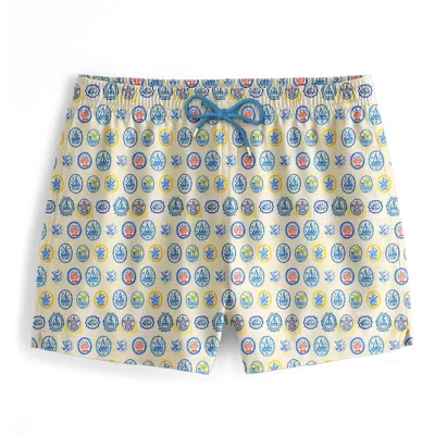 Aloha From Deer Men's Sailboats Swimming Shorts