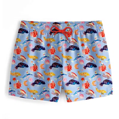 Aloha From Deer Men's Sea Animals Swimming Shorts