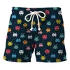 Aloha From Deer Men's Space Invaders Swimming Shorts