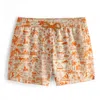 Aloha From Deer Men's Yellow / Orange Orange Palm Tree Swimming Shorts In Yellow/orange