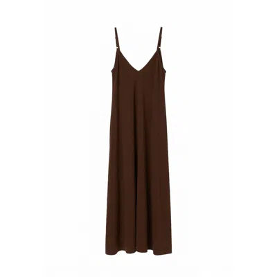 Aloha From Deer Women's Aloha's Basics Maxi Dress Chloe Brown