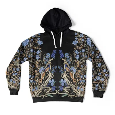 Aloha From Deer Women's Black / Blue Blue Mirror Oversize Hoodie In Multi