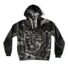 Aloha From Deer Women's Black / Grey The Vision Of The Valley Overisze Hoodie In Multi
