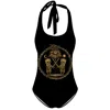 Aloha From Deer Women's Black Perpetum Swimsuit In Black