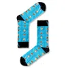 Aloha From Deer Women's Blue / Black King Cotton Socks In Multi
